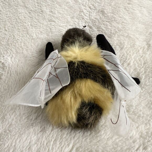 Folkmanis Yellow Honey Bee Hand Puppet Glove 6” Plush Stuffed Toy - Picture 3 of 8